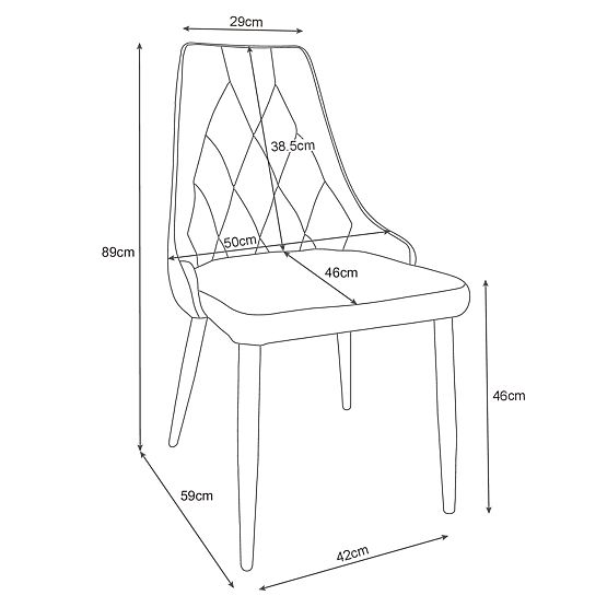 4x STÜHLE SJ.054 BLAU