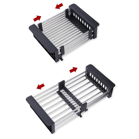 Abtropfkorb für Spüle ORDOS schwarz