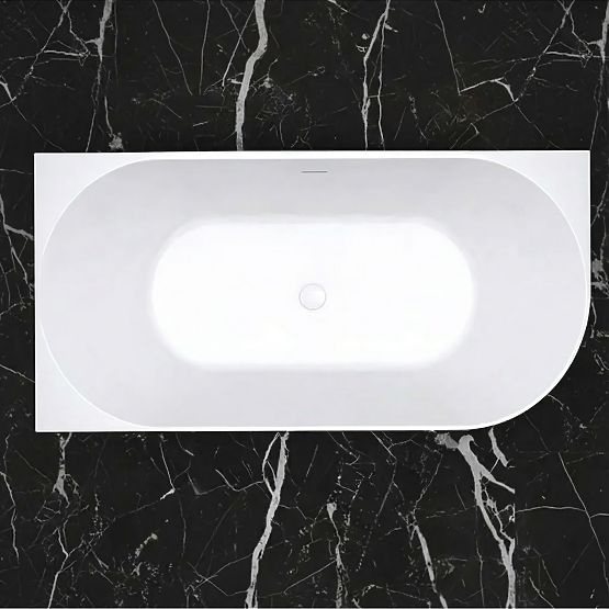 Acryl-Eckbadewanne BELLANTO SLIM 170 Links