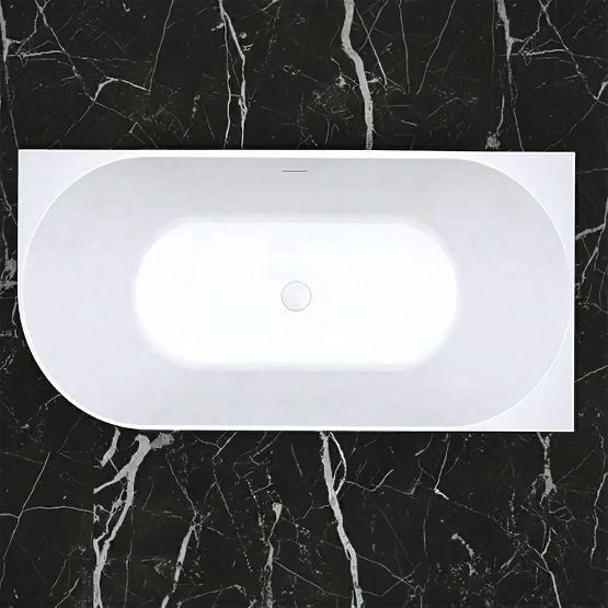 Acryl-Eckbadewanne BELLANTO SLIM 170 Rechts