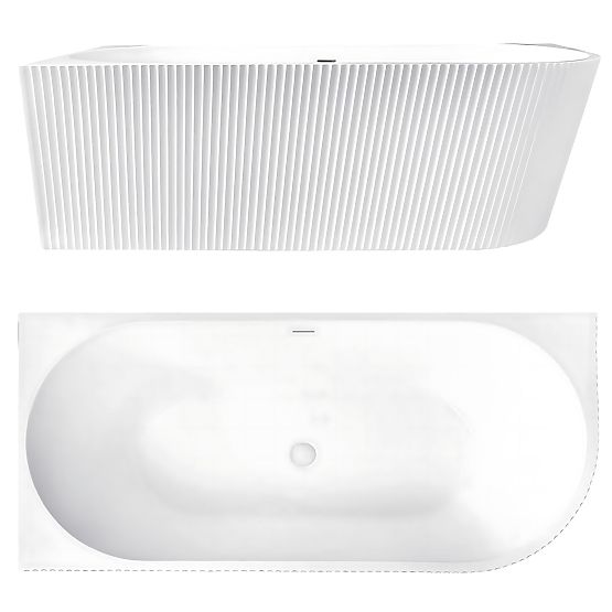Acryl-Eckbadewanne WENUS LINKS 170