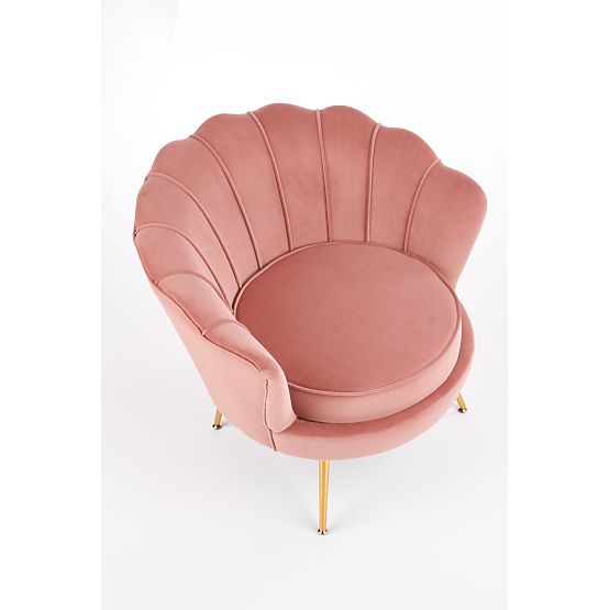 AMORINITO Relaxsessel hellrosa / gold