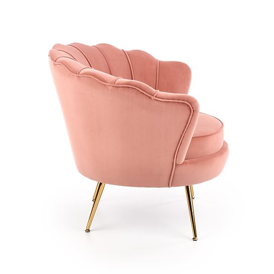 AMORINITO Relaxsessel hellrosa / gold