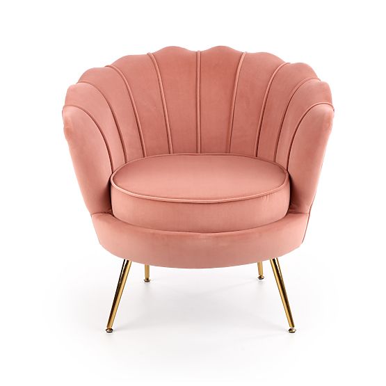 AMORINITO Relaxsessel hellrosa / gold