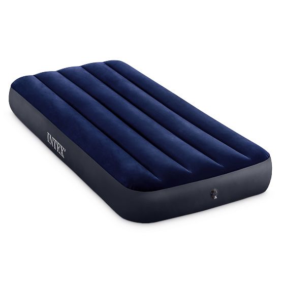 Aufblasbare Luftmatratze Bett zum Schlafen Velours INTEX 64756