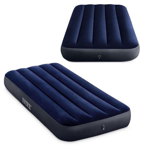 Aufblasbare Luftmatratze Bett zum Schlafen Velours INTEX 64756
