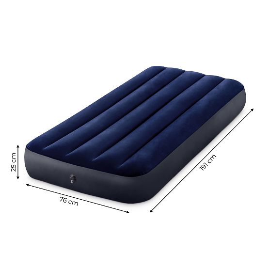 Aufblasbare Luftmatratze Bett zum Schlafen Velours INTEX 64756