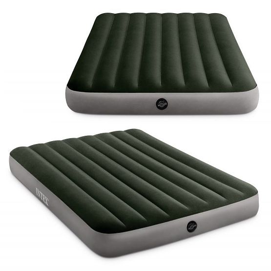 Aufblasbare Schlafmatratze Doppelbett 191x137 cm Intex 64108