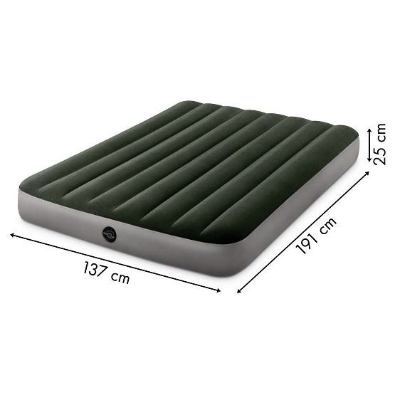 Aufblasbare Schlafmatratze Doppelbett 191x137 cm Intex 64108