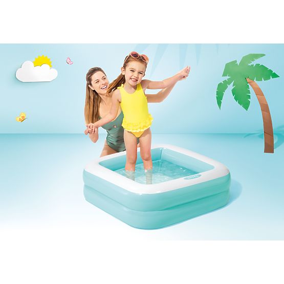 Aufblasbares Kinderplanschbecken 57100 Blau - INTEX