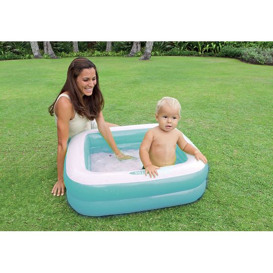 Aufblasbares Kinderplanschbecken 57100 Blau - INTEX