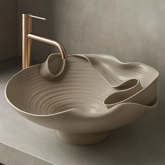 Aufsatzwaschbecken Rea HM-12 Handmade ART