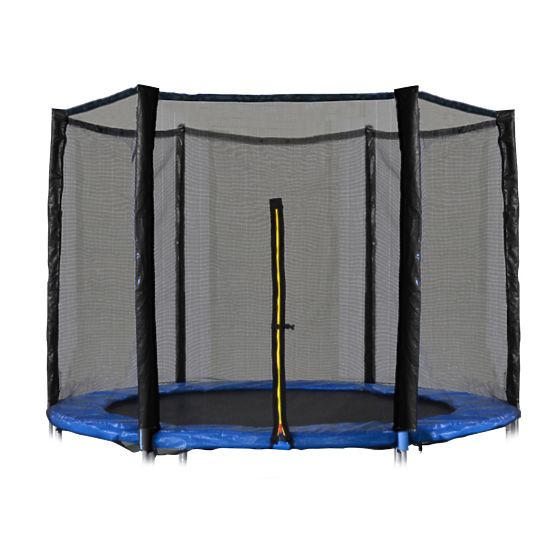Außennetz für Trampolin 244-250 cm 8FT/6 Stangen