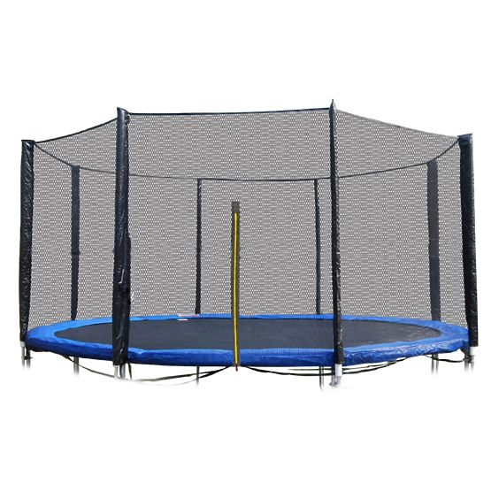 Außennetz für Trampolin 366 cm 12 ft/8 Stangen