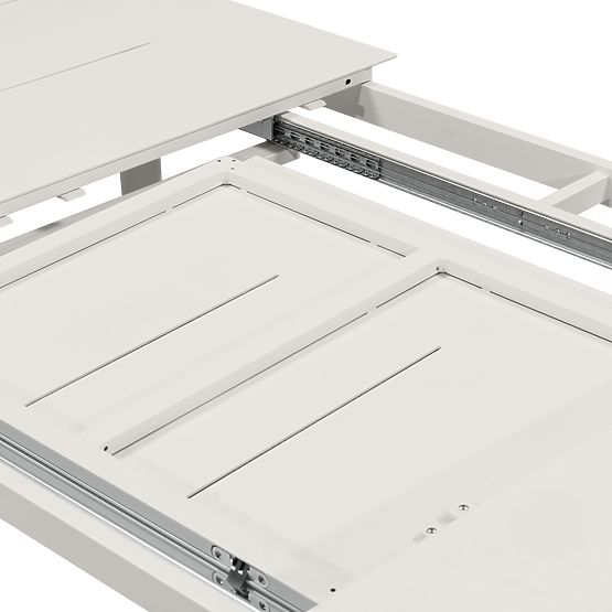 Ausziehbarer Gartentisch Marinelli 230-300 cm, Aluminium, hellbeige