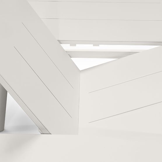 Ausziehbarer Gartentisch Marinelli 230-300 cm, Aluminium, hellbeige