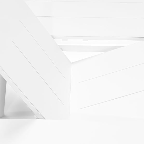 Ausziehbarer Gartentisch Marinelli 230-300 cm, Aluminium, weiß