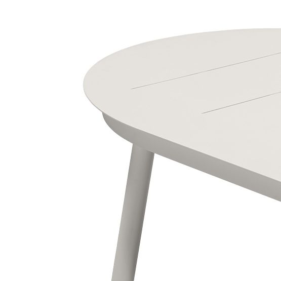 Ausziehbarer Gartentisch Marinelli II 230-300 cm, Aluminium, hellbeige