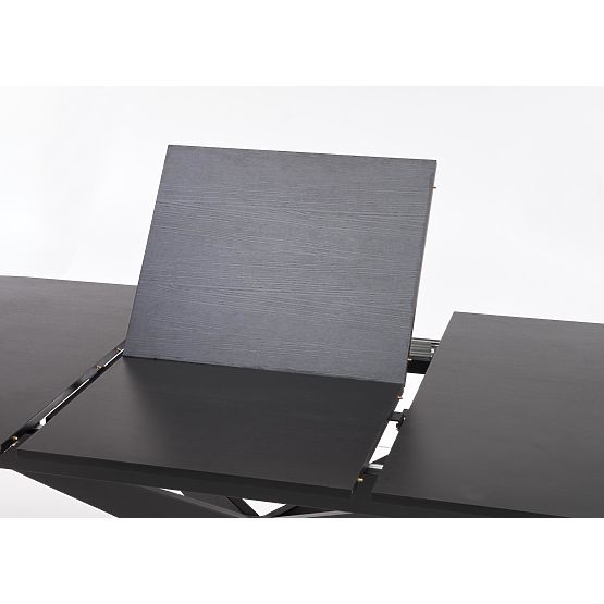 Ausziehbarer Tisch SANDRO, schwarz (2p=1 Stk)