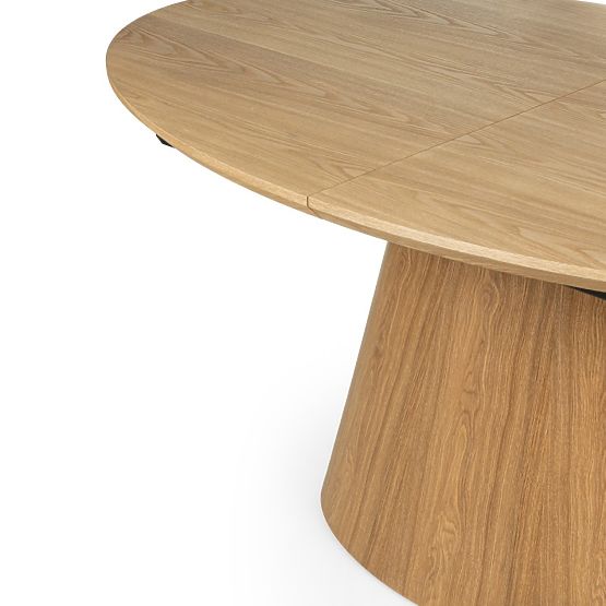 Ausziehbarer Tisch Solan 160-200 cm, oval, natur