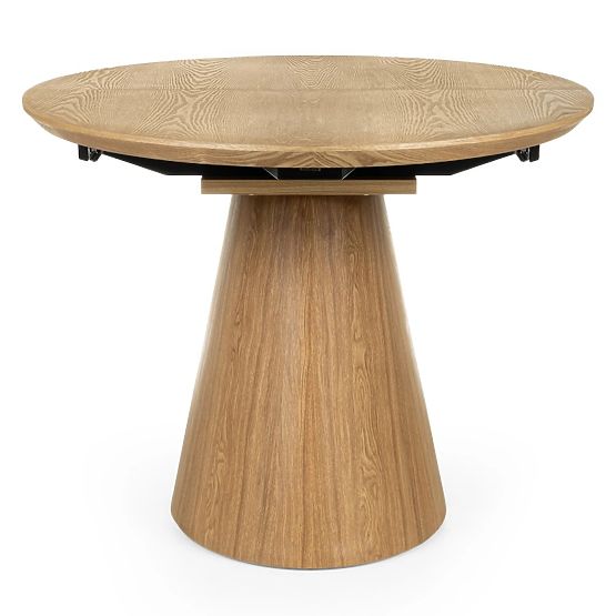 Ausziehbarer Tisch Solan 160-200 cm, oval, natur