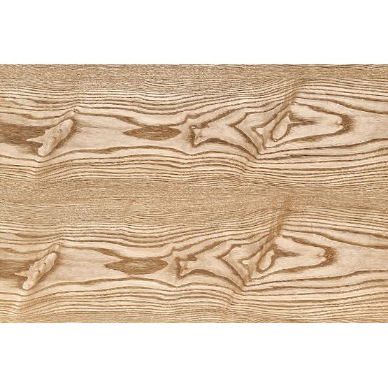 Ausziehbarer Tisch VELDON, Tischplatte - Natur-Eiche, Beine - Schwarz (2p=1 Stk.)