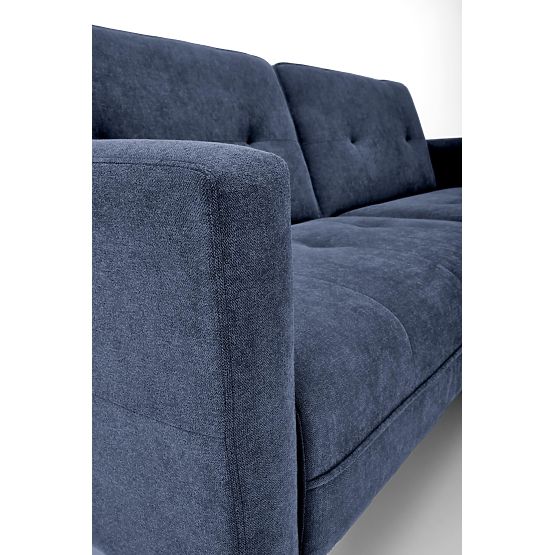 Ausziehbares Sofa CORNELIUS mit Ecksofa-Funktion blau (1p=1Stk)