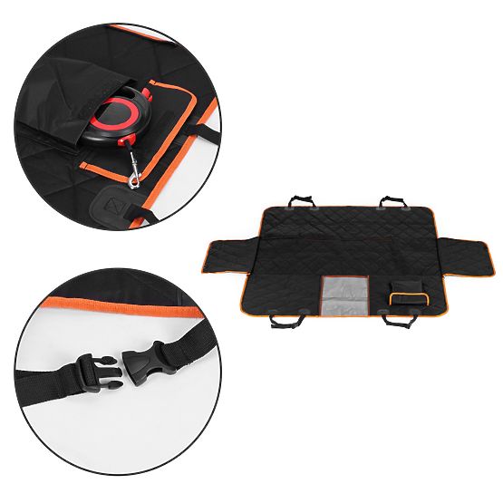 Autoschutzdecke für Hunde Rücksitz universelle Größe