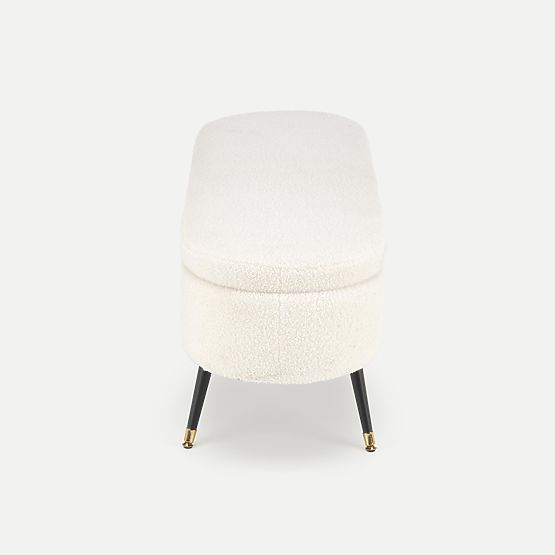 AVEIRO Bank mit Stauraum, creme