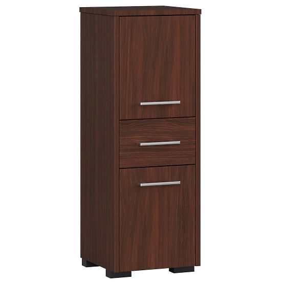 BADEZIMMERSCHRANK FIN SÄULE 30 2D 1SZ 85cm WENGE