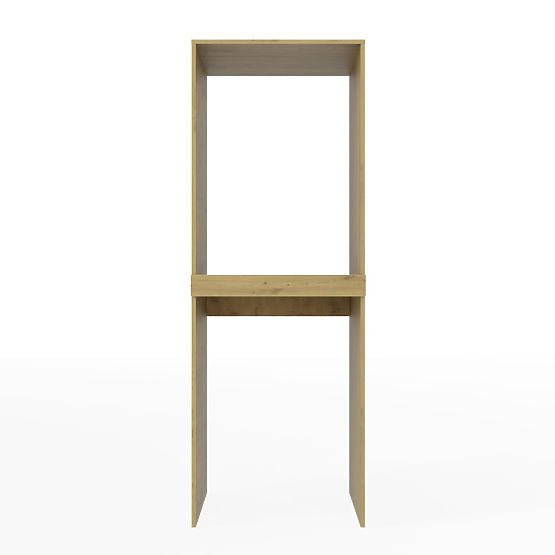 Badezimmerschrank für Waschmaschine und Trockner POLA TWIN Regal Säule EICHE ARTISAN