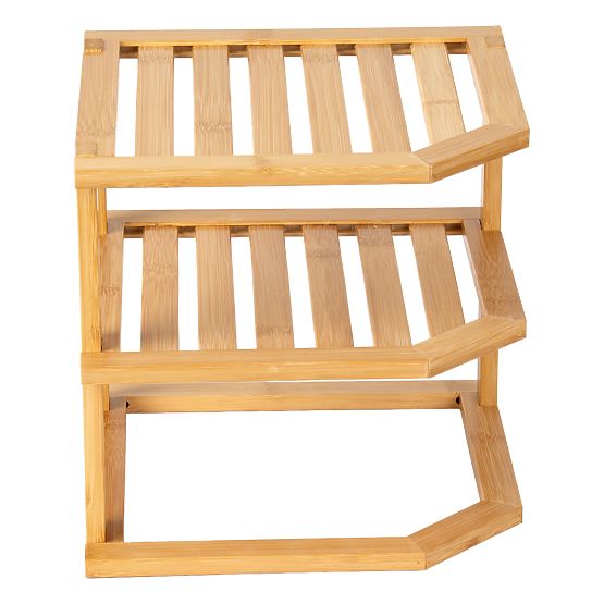 Bambus-Eckküchenregal DEDAL