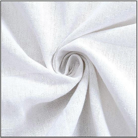 Bambus-Wäschekorb mit Deckel 100L weiß