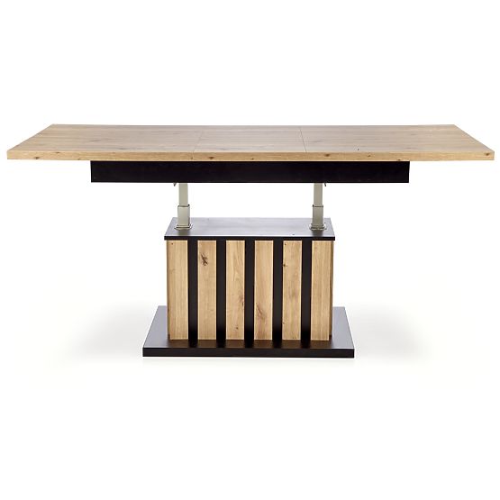 BARETTI Couchtisch Eiche Artisan/Schwarz