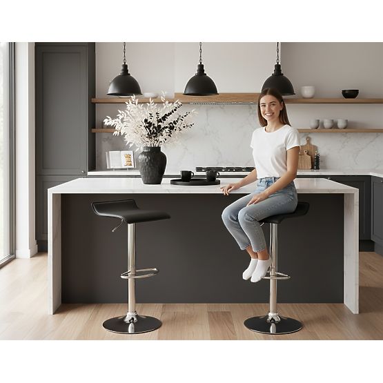 Barhocker Hoker Porti schwarz