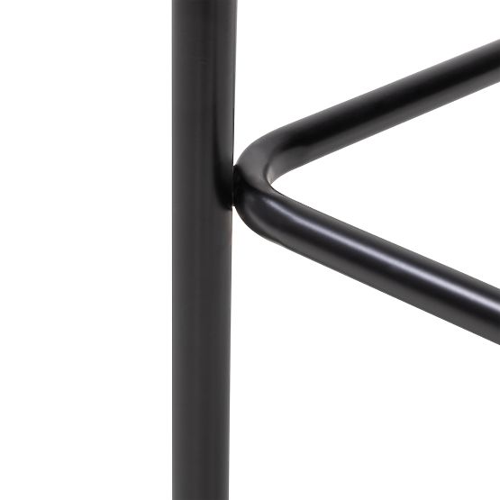 Barhocker Yasmin II, Ecru/schwarze Beine