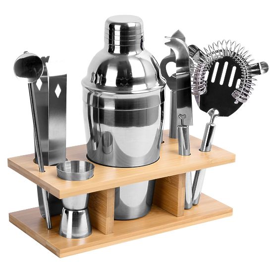 Barkeeper-Set Glasgow 9-teilig
