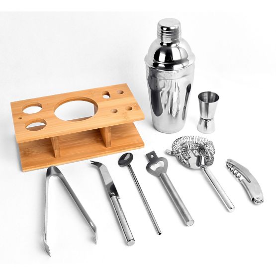 Barkeeper-Set Glasgow 9-teilig