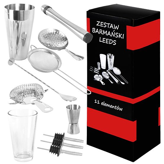 Barkeeper-Set Leeds 11 Teile