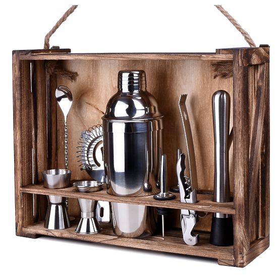 Barkeeper-Set LOGAN 11 Teile mit Box