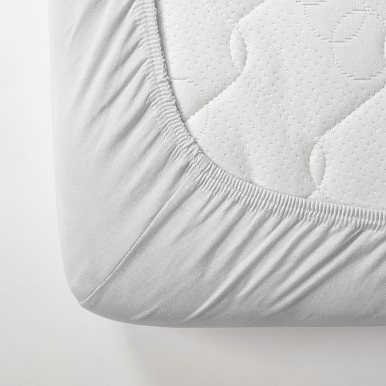 Baumwolllaken 200x120 cm – weiß