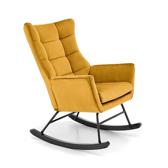 BAZALTO Schaukelstuhl Senfgelb (1p=1Stk)