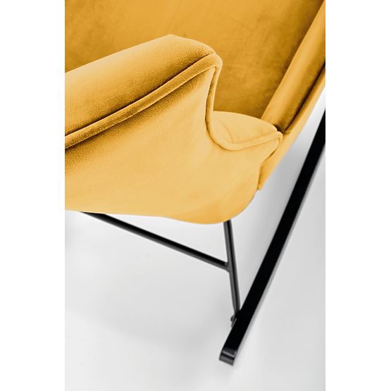 BAZALTO Schaukelstuhl Senfgelb (1p=1Stk)