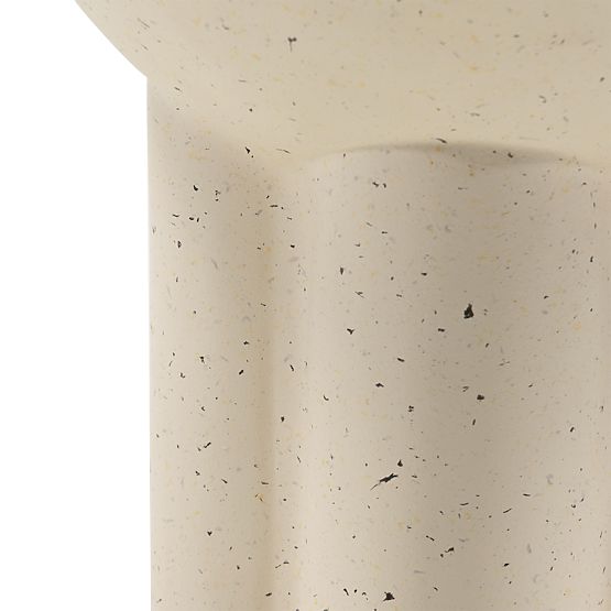 Beistelltisch Poppy, Beton, Granit-Effekt