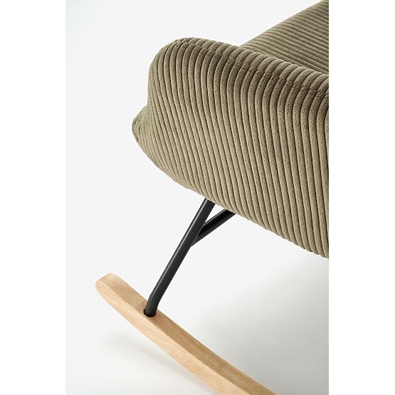 BELMIRO Relaxsessel mit Schaukel-Funktion, olivgrün (1p=1Stk)