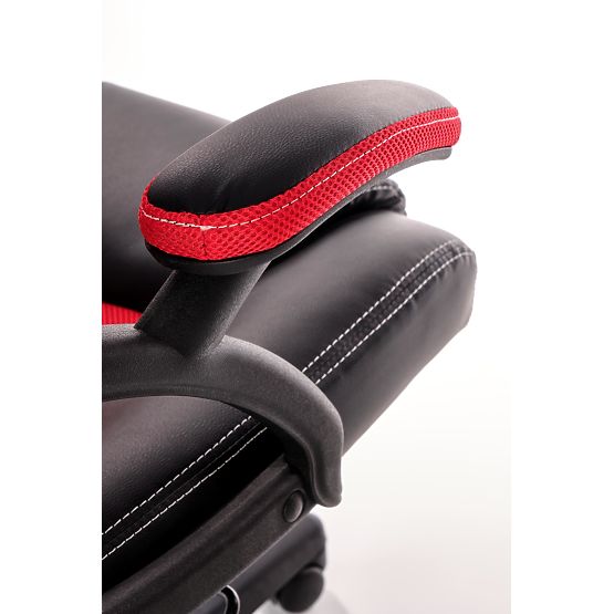 BERKEL Bürostuhl schwarz-rot (1p=1Stk)