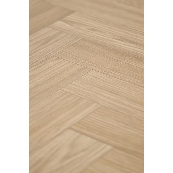 BERTO Tischplatte - natur, Bein - schwarz (2p=1 Stk)