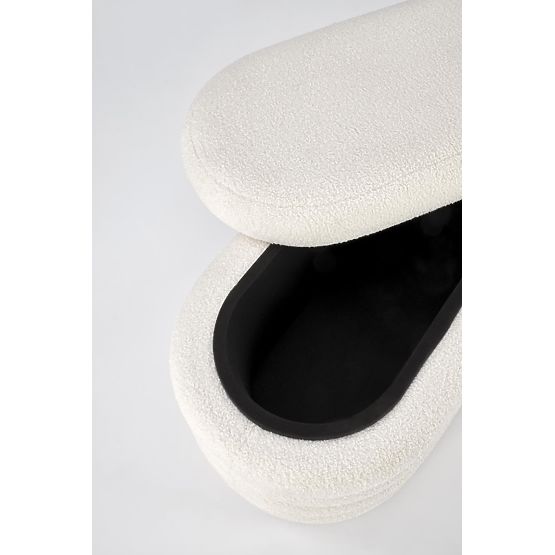 BLISS Bank mit Stauraum, creme (1p=1Stk)