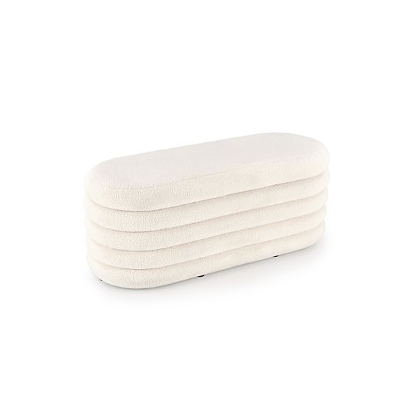 BLISS Bank mit Stauraum, creme (1p=1Stk)