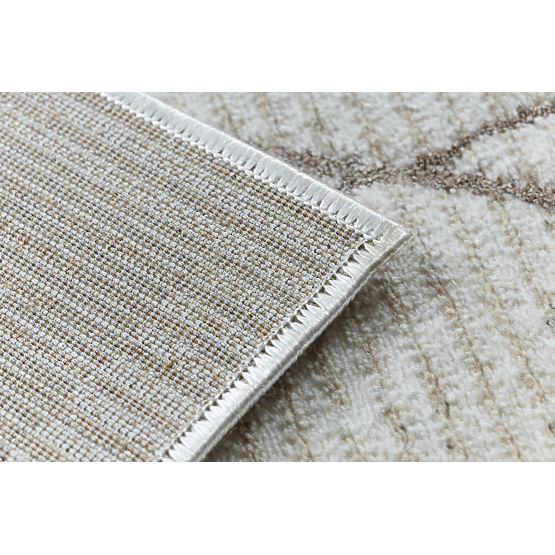 BLISS Z201Z128 Teppich Creme / Beige - Rahmen, geometrisch, modern, strukturell